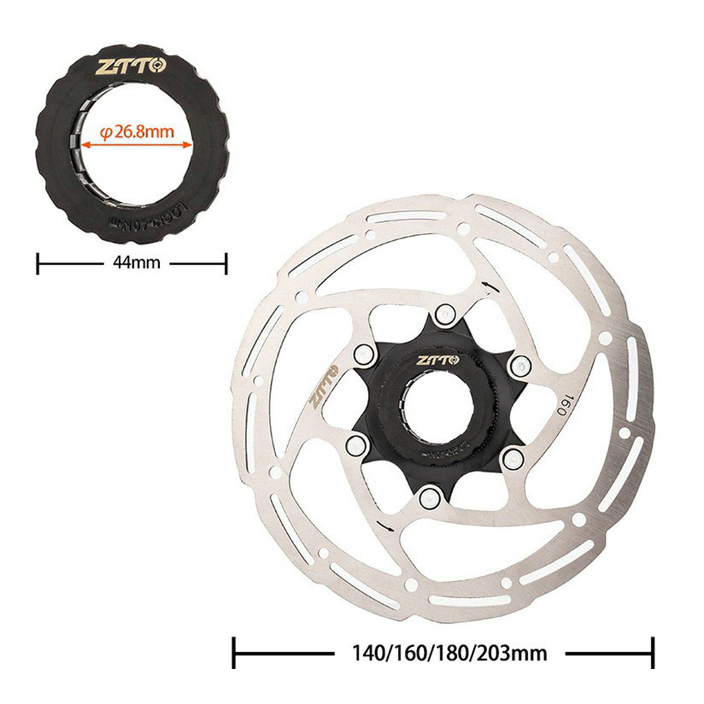 ZTTO ZSDP Stainless Steel Bicycle Middle Lock Disc Road Mountain Bike Brake Pad with Lock Lid ZTTO ZSDP Stainless Steel Bicycle Middle Lock Disc Road Mountain Bike Brake Pad with Lock Lid